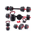 Set de gantere reglabile kettlebell FitTronic 6 in 1 de 50 kg KF50 Pareri