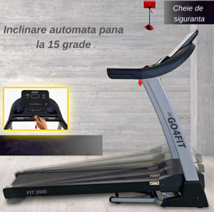  Banda de Alergare Electrică GO4FIT® Premium Model FIT2000 Pareri Utile