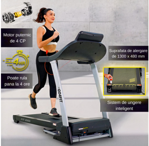  Banda de Alergare Electrică GO4FIT® Premium Model FIT2000 Pareri Utile