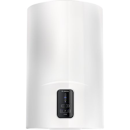 Boiler electric Ariston Lydos Eco 80, 1800 W, 80l, Tehnologie WaterPlus, Display digital, Eco Evo, T-MAX, TitanShield, Rezervor emailat cu Titan, Alb
